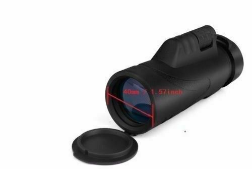 Day Night Vision 40X60 HD Optical Monocular Hunting Camping Hiking Telescope 