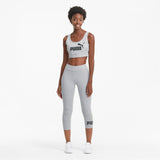 PUMA Women's Essentials 3/4 Logo Leggings - SweatCraze