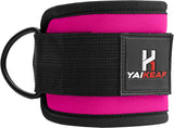 Neoprene Ankle Straps for Cable Machines - Premium Gym Attachments for Glute & Leg Workouts