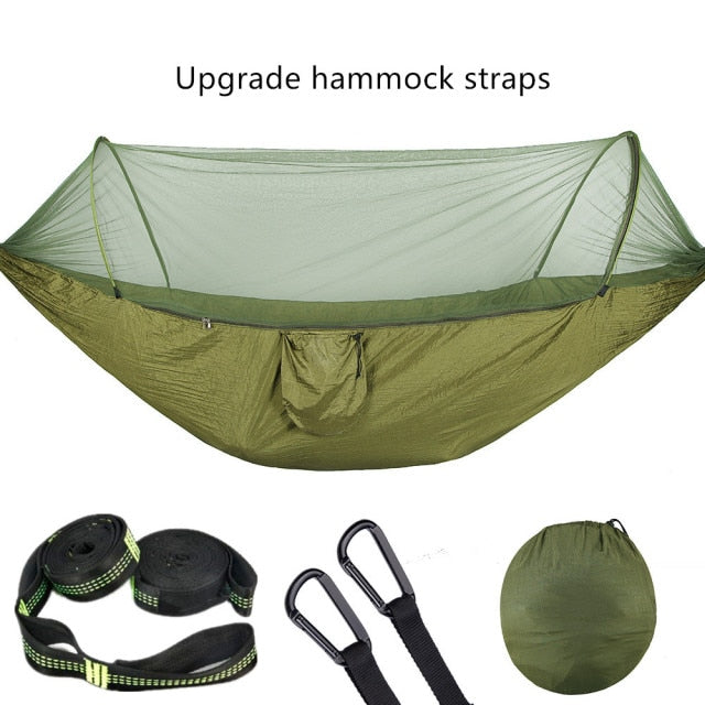Portable Hammock With Mosquito Net for Camping Hiking Outdoor