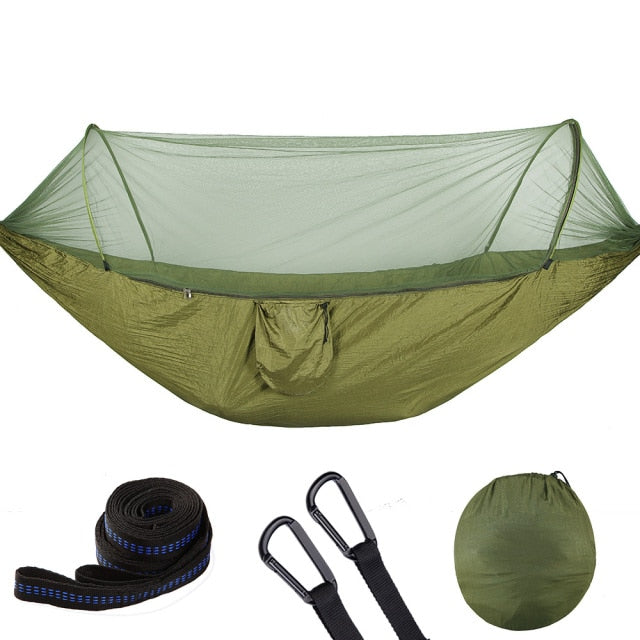 Portable Hammock With Mosquito Net for Camping Hiking Outdoor