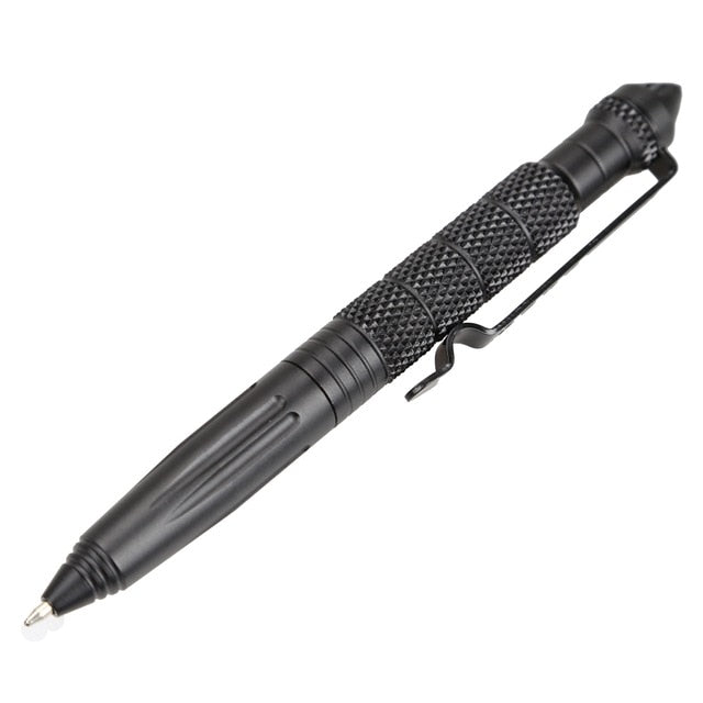 Multifunction Aluminum Alloy Tactical Pen for Self Defense Emergency Glass Breaker Pen Outdoor EDC Security Survival Tool - Outdoor Camping Hiking