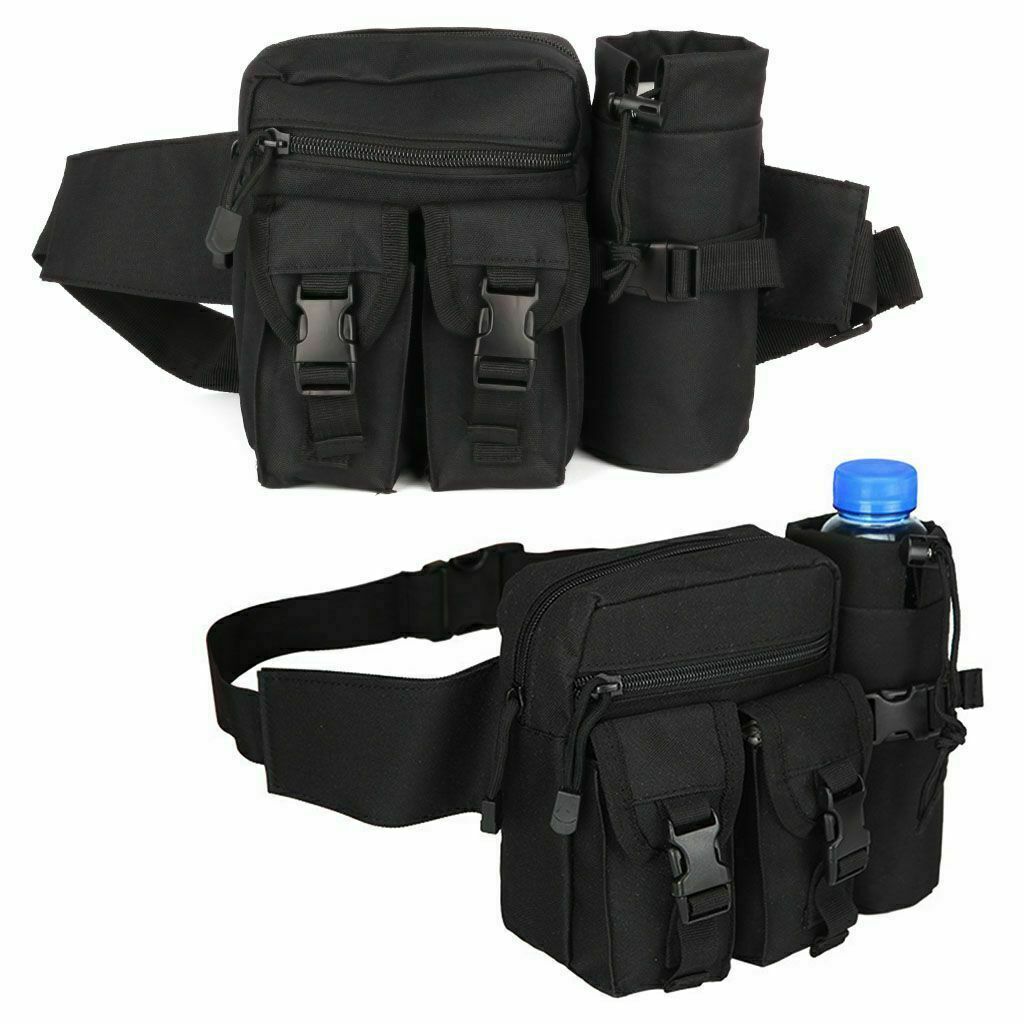 Outdoor Utility Tactical Waist Fanny Bag - Military Camping Hiking Belt Bag