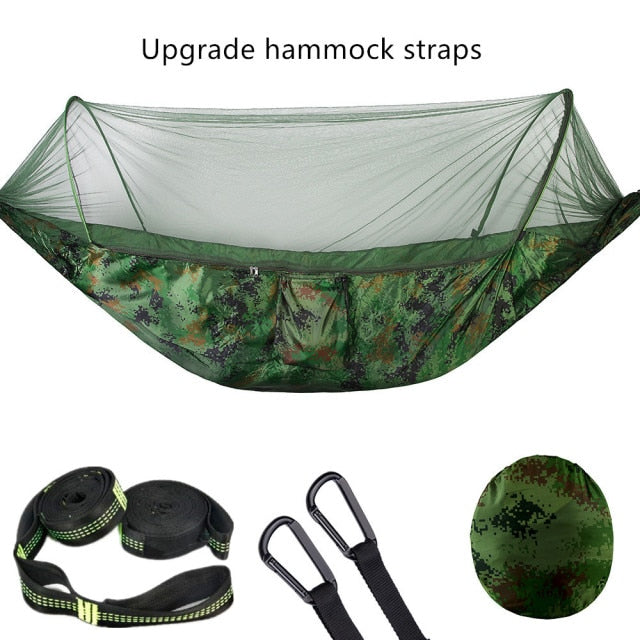 Portable Hammock With Mosquito Net for Camping Hiking Outdoor