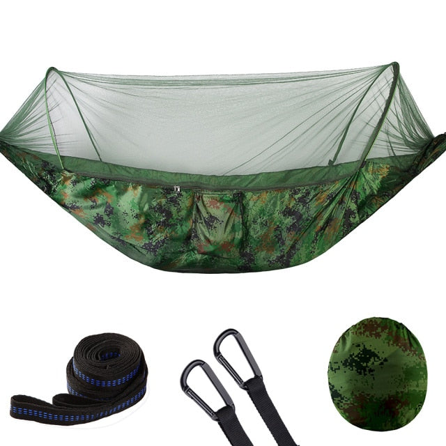 Portable Hammock With Mosquito Net for Camping Hiking Outdoor