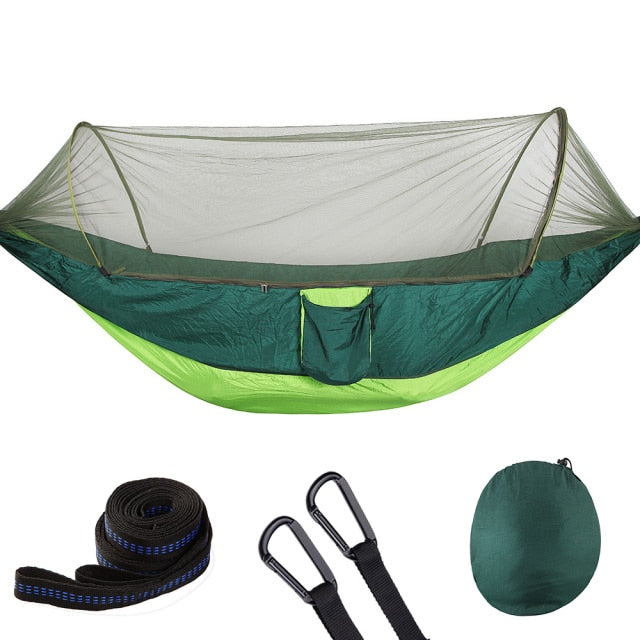 Portable Hammock With Mosquito Net for Camping Hiking Outdoor